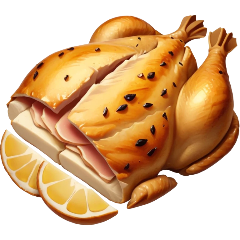 pechuga asada en rodajas emoji
