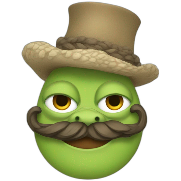pepe with beard emoji