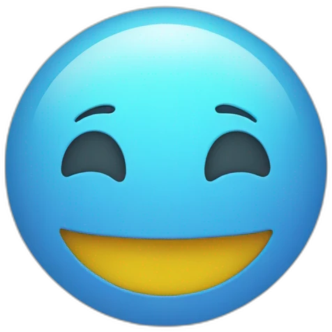 android blob style smile emoji
