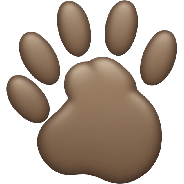 animal paw emoji