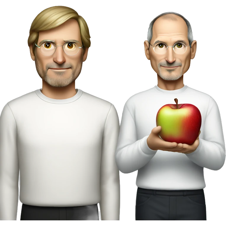 Apple and Steve Jobs emoji