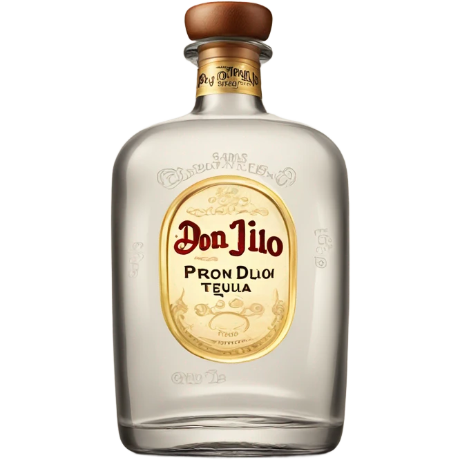 Don Julio bottle emoji