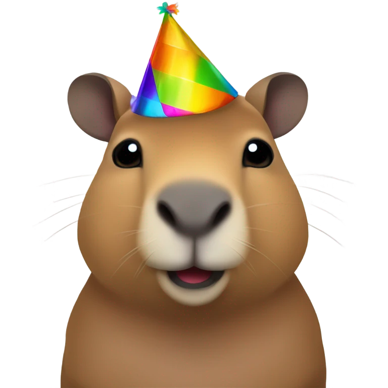 party capybara emoji