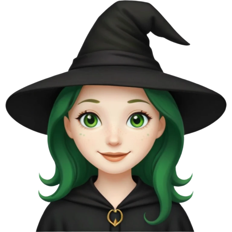 cute witch emoji