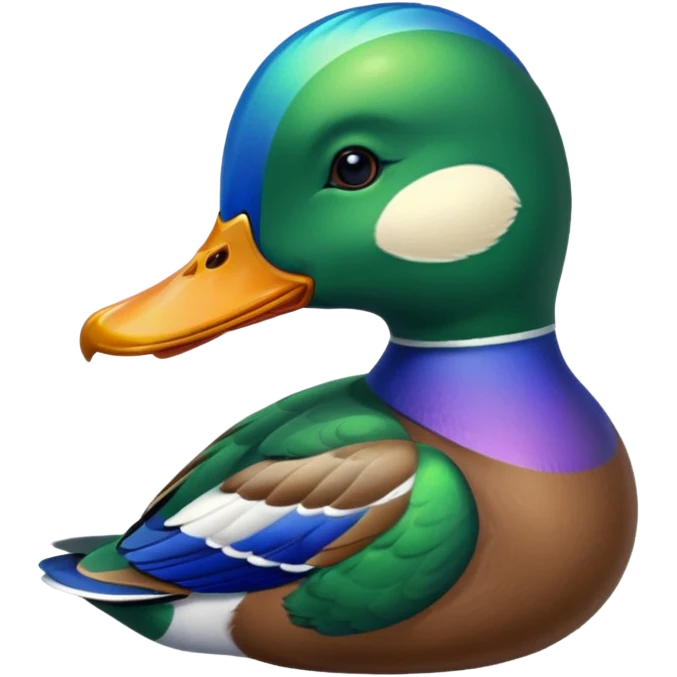 Create a mallard
 emoji