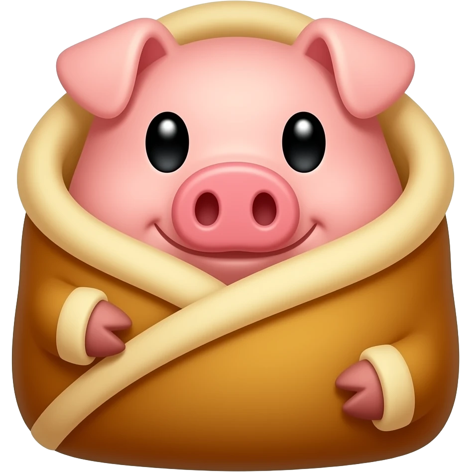 Pigs in blankets emoji