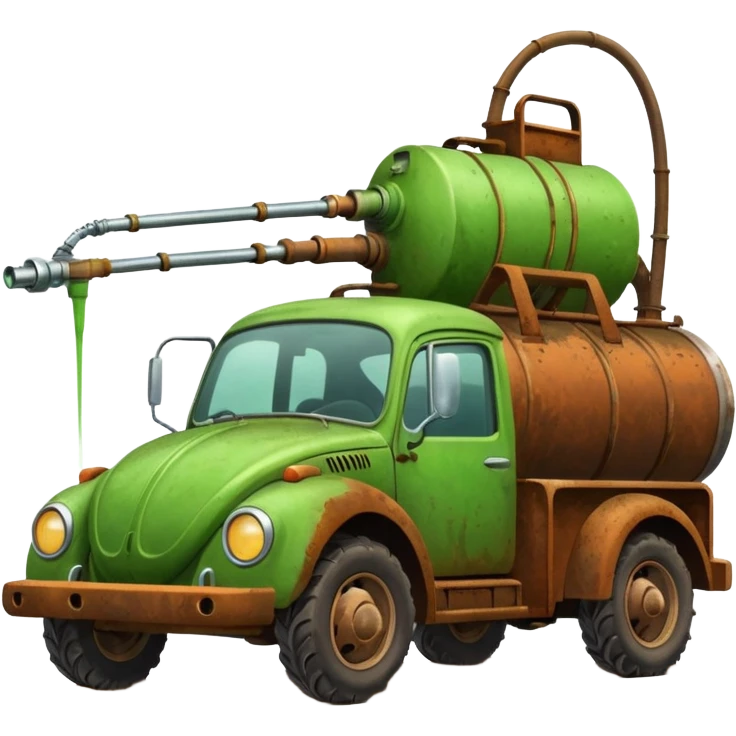 Bug sprayer car emoji
