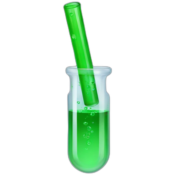 batman with green test tube emoji