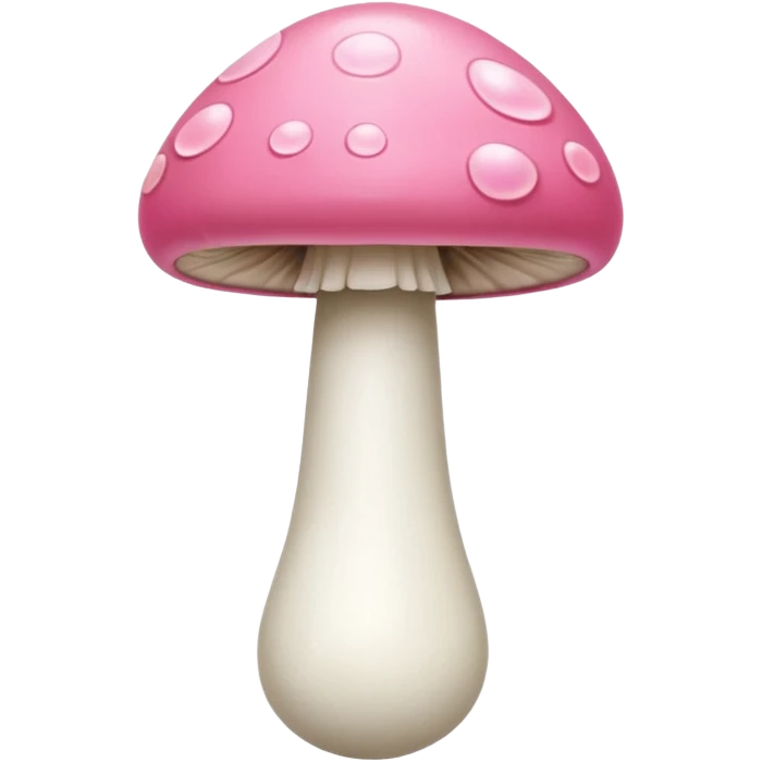 long, curved, veiny skin toned shaft with bulbous mushroom-shaped pink top. Milk squirts out of a small hole at the tip. emoji