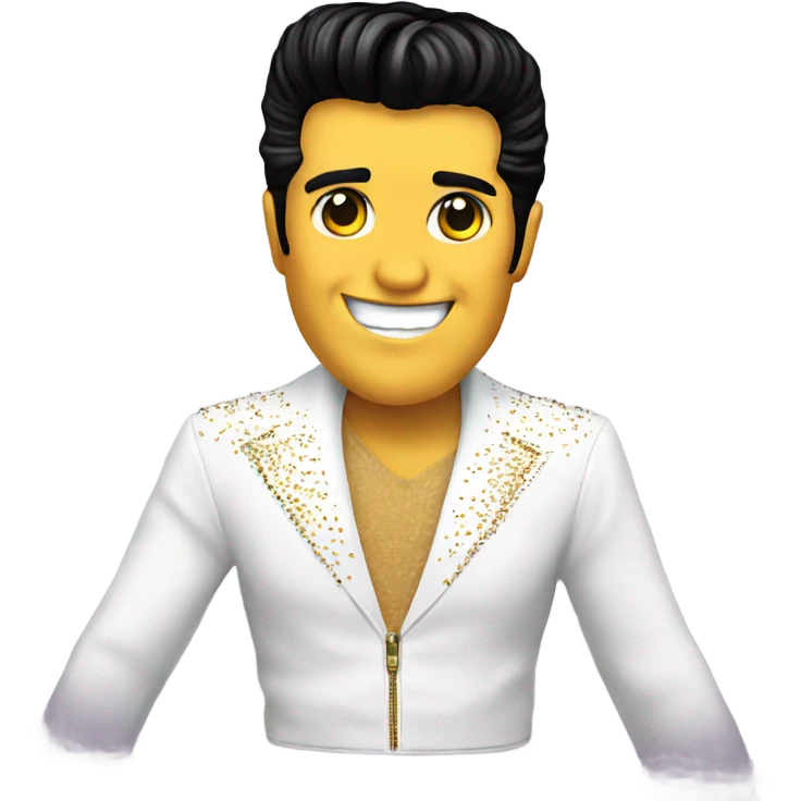 elvis smiley emoji