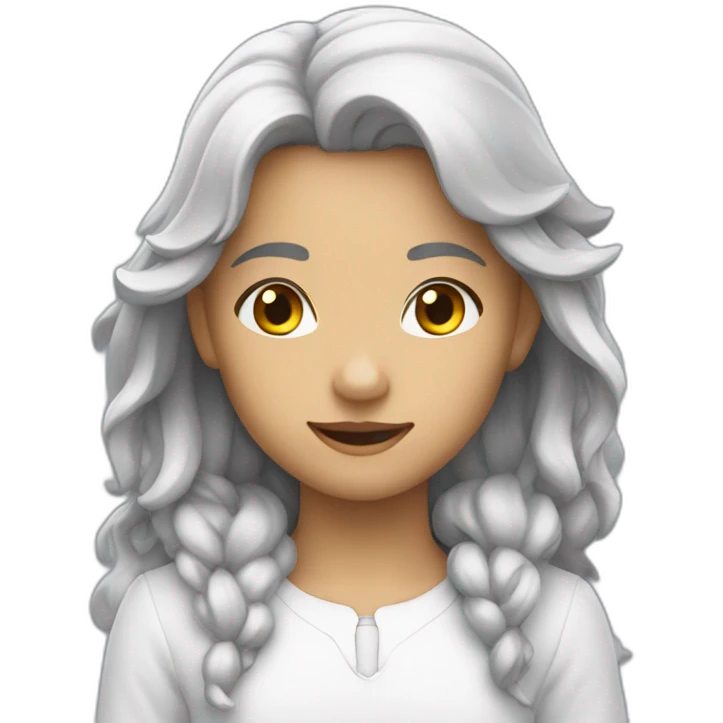 Ange qui sourit  emoji