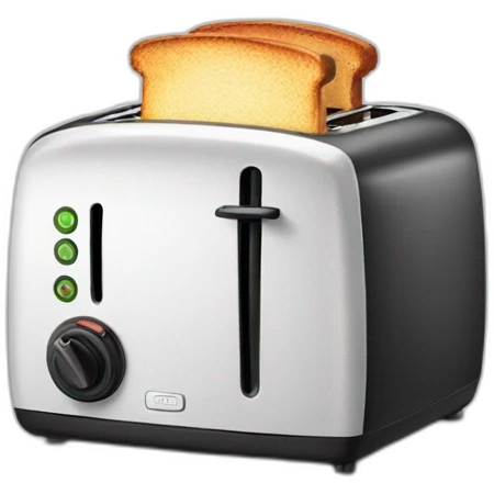 Toaster a monster emoji