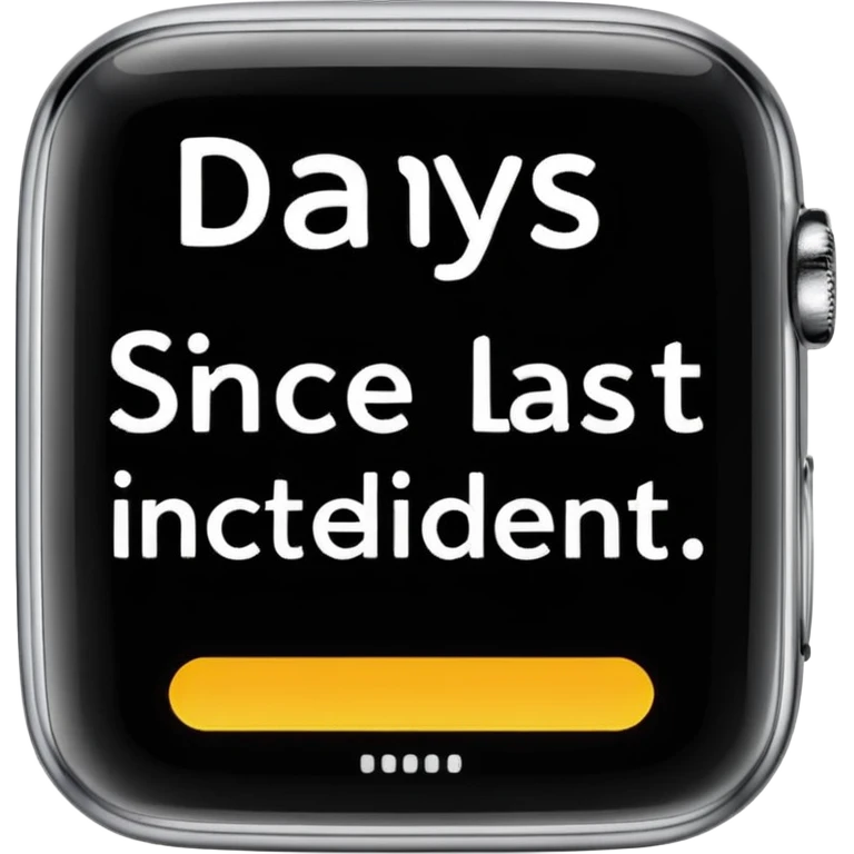 days since last incident emoji