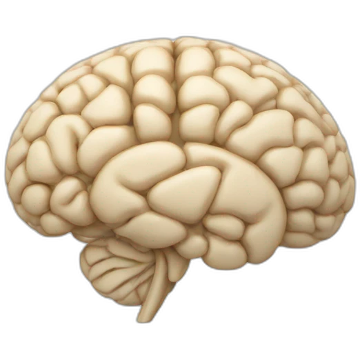 Brain with note tool emoji