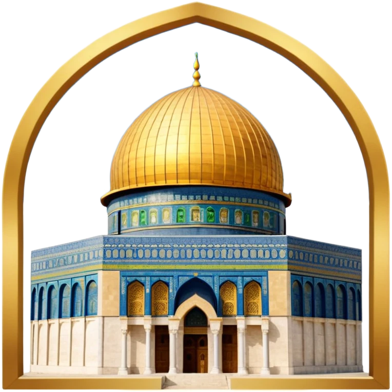 Dome of the rock, Palestine emoji