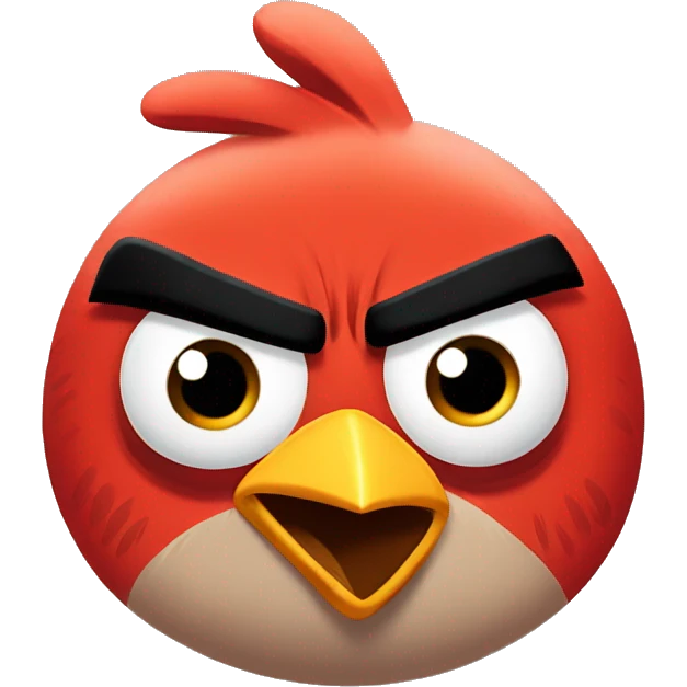 Angry birds emoji