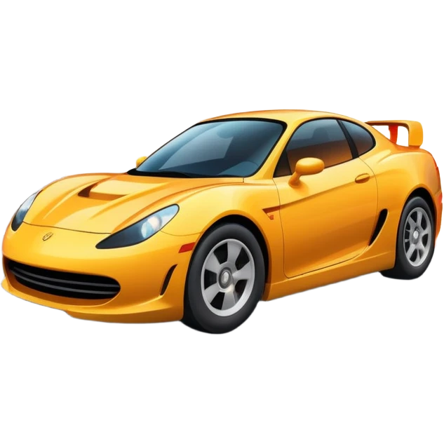 An icon showing an action-packed scene with a character driving a fast car through a bustling city, inspired by GTA 4. The design features dynamic movement, with explosions and chaos in the background, symbolizing high-speed chases and intense action. Transparent background. emoji