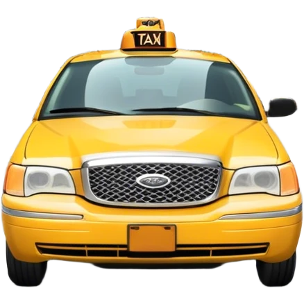 New York Taxi emoji