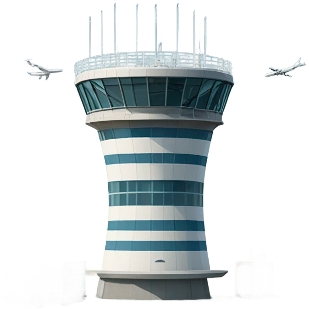 air traffic control tower emoji