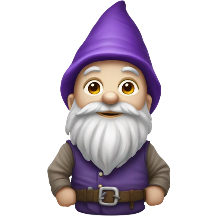 Purple gnome emoji