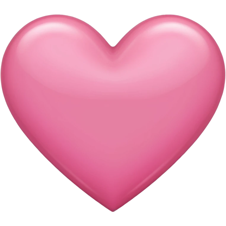 Medium pink heart  emoji