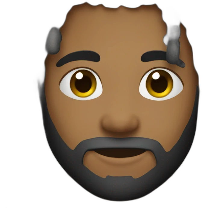 D2, dreads black emoji