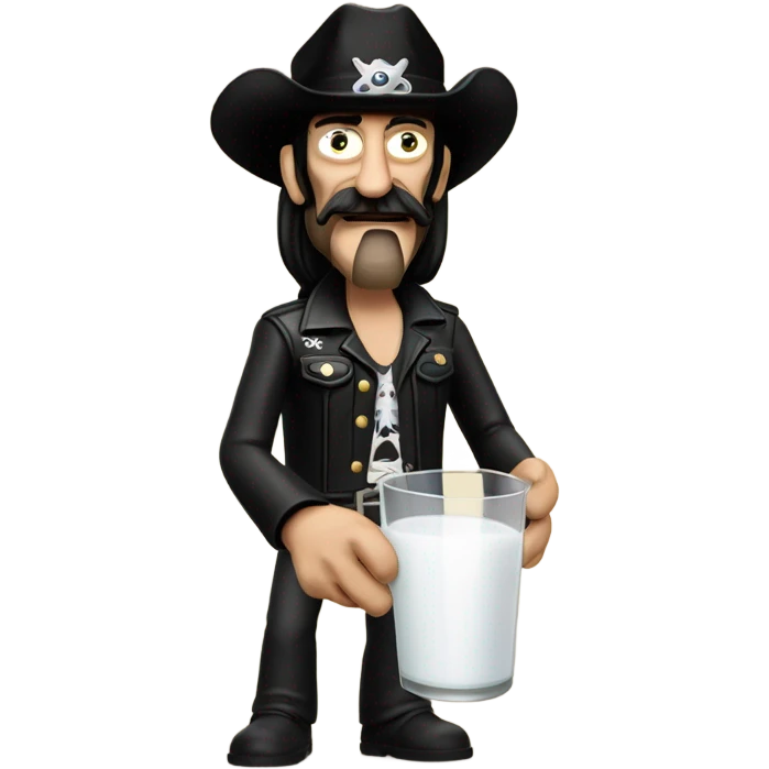 lemmy drinking milk emoji