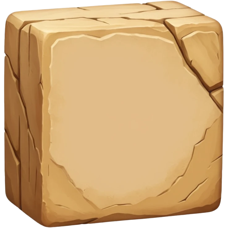 blocco di arenaria emoji