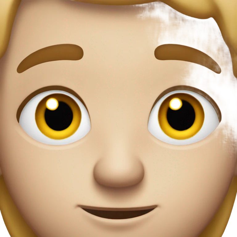 Disappointed giggle emoji