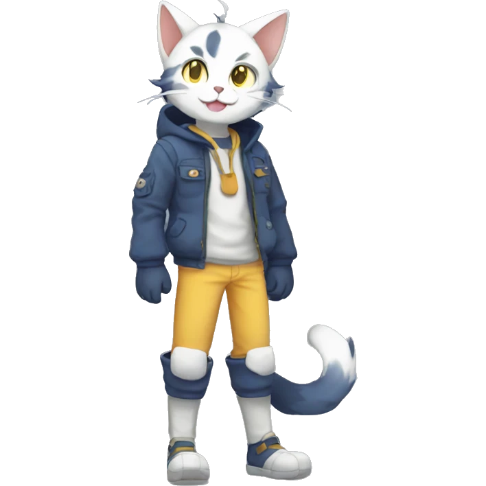 Catboy-Sona-Fakémon full body emoji