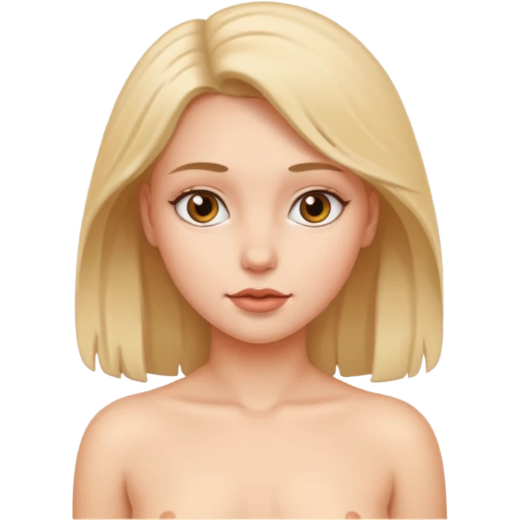 Çıplak kız emoji