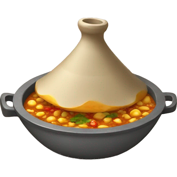 Marocain qui mange un tajine  emoji