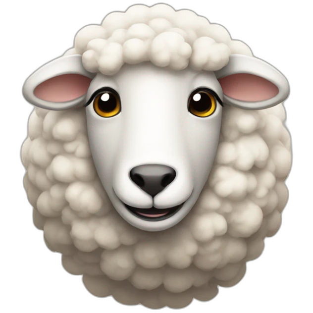 sheep happy emoji