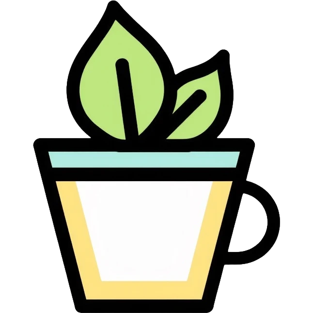 zero waste symbol with leaf emoji