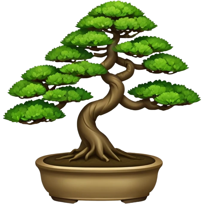 Árvore bonsai emoji