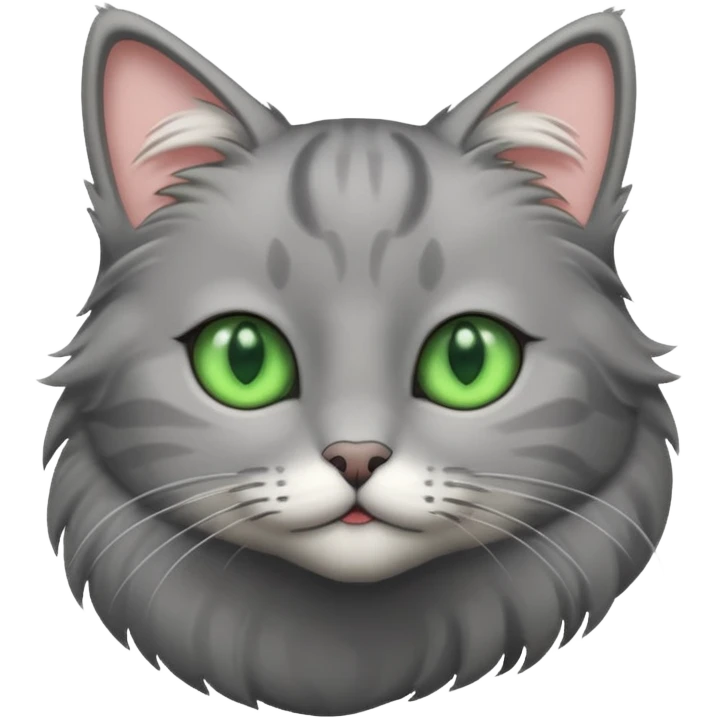 gray cat emoji