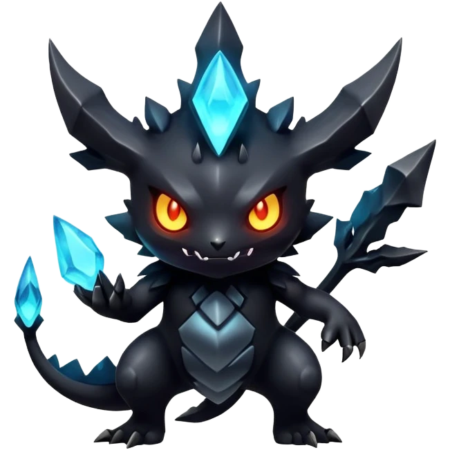 Elemental Dark type natural Pokémon-Fakémon-creature emoji