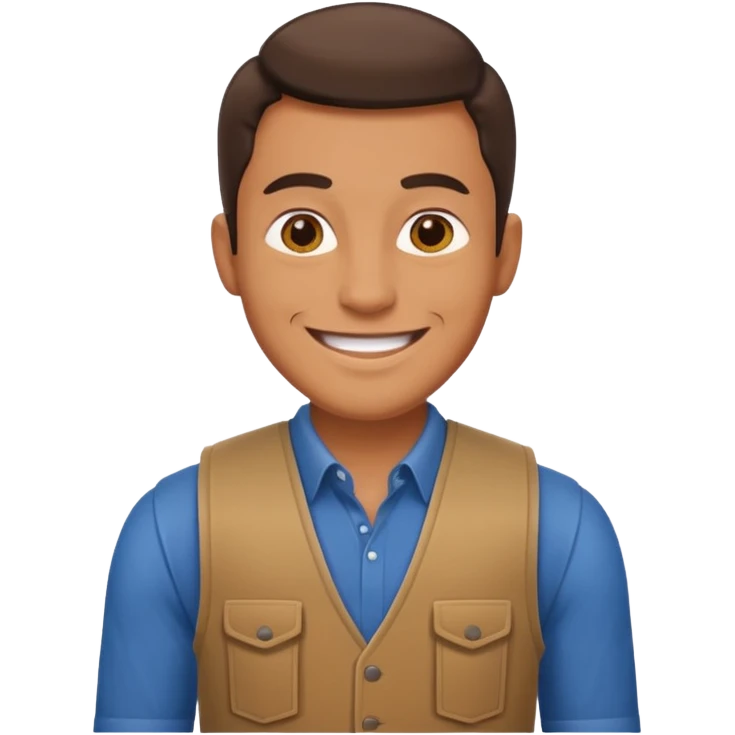 man in Vests emoji