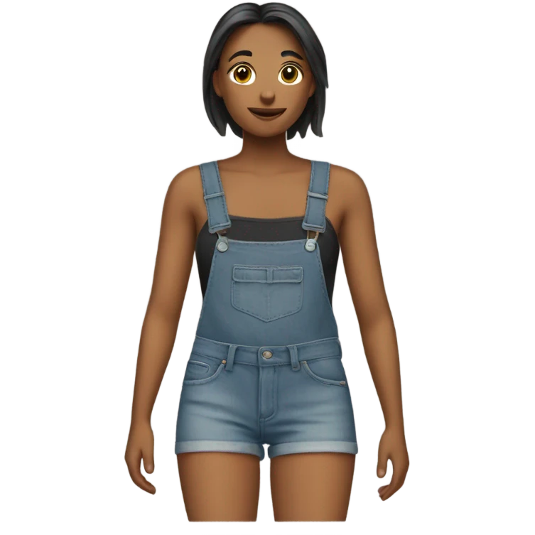 Jean shorts emoji