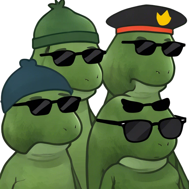 four friends in Shanghai emoji