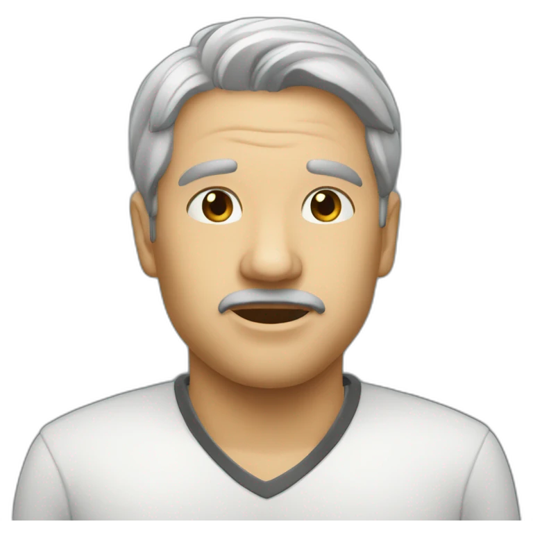 baisse la tête emoji