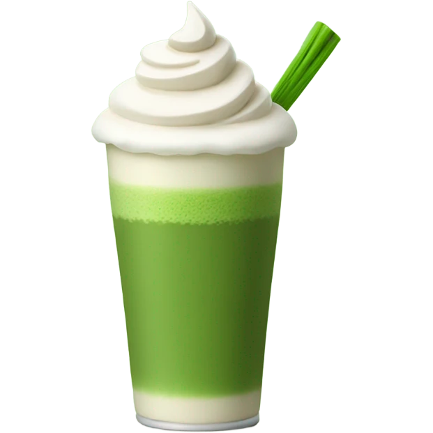 Matcha latte  emoji