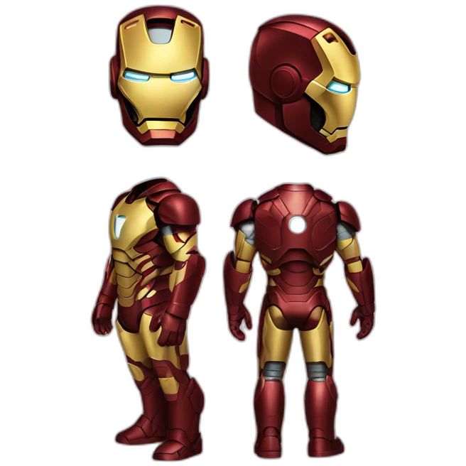 Iron man qui prend sa douche emoji