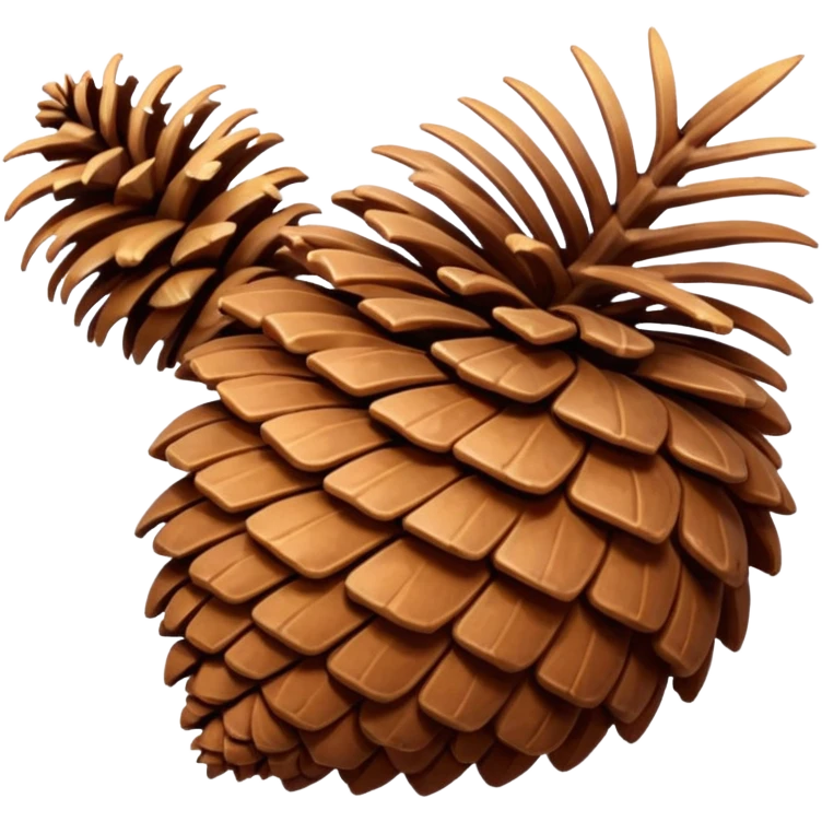 fir cone emoji