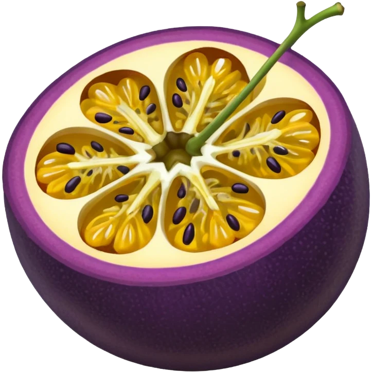 Passionfruit emoji