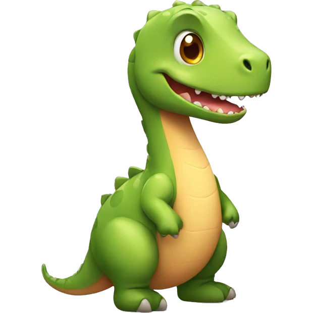 Cute dinosaur emoji