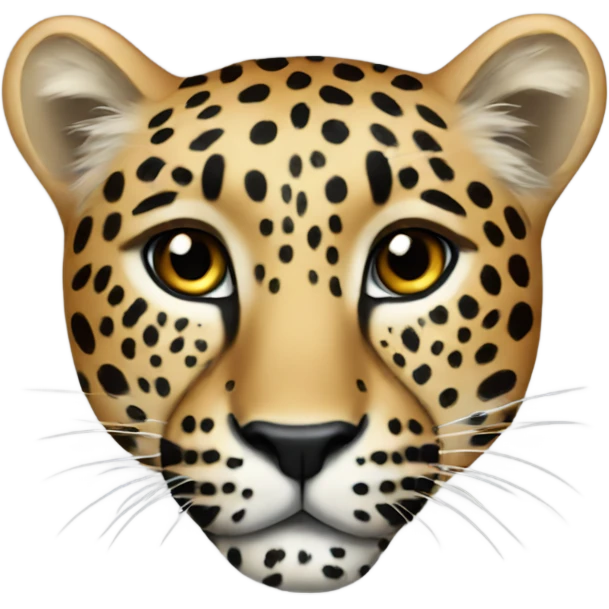 Leopard heart emoji