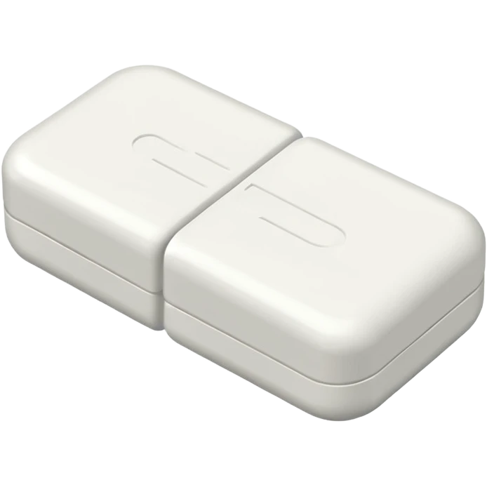 white rectangular xanax pill emoji