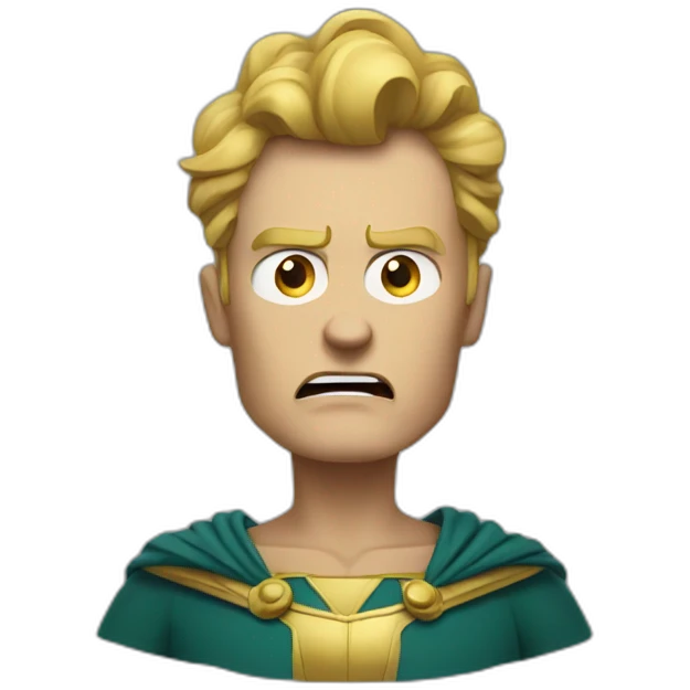 angry Homelander emoji