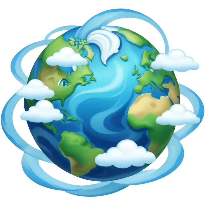 real Planet earth emoji